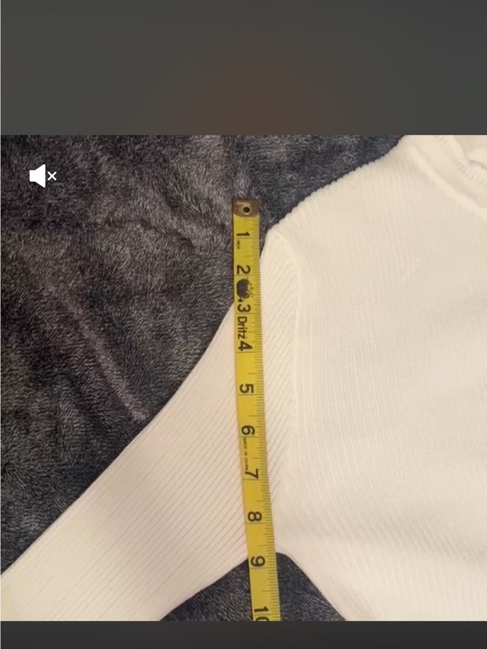 White Ribbed Button-Front Cardigan Sweater - Picture 8 of 11
